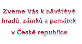 Zveme vs k nvtv hrad, zmk a pamtek v esk republice