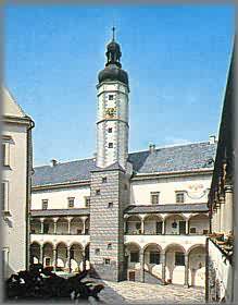 Zámek Bruntál - nádvoří zámku